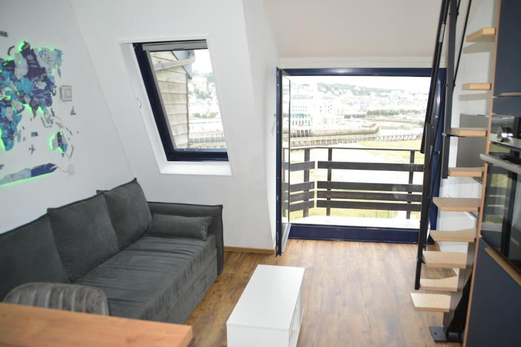 Mini-Duplex Cosy Avec Magnifique Vue Mer 도빌 외부 사진