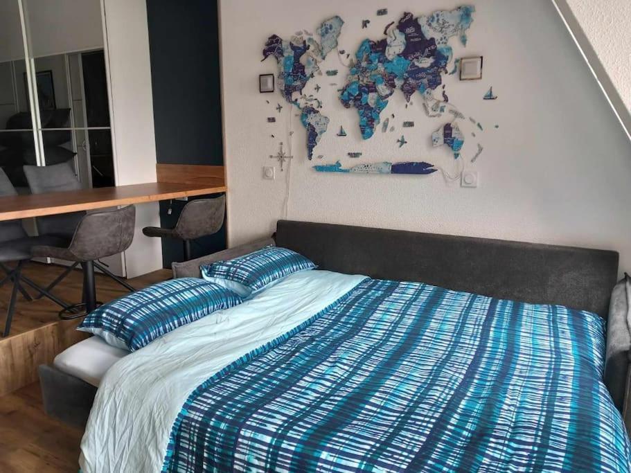 Mini-Duplex Cosy Avec Magnifique Vue Mer 도빌 외부 사진